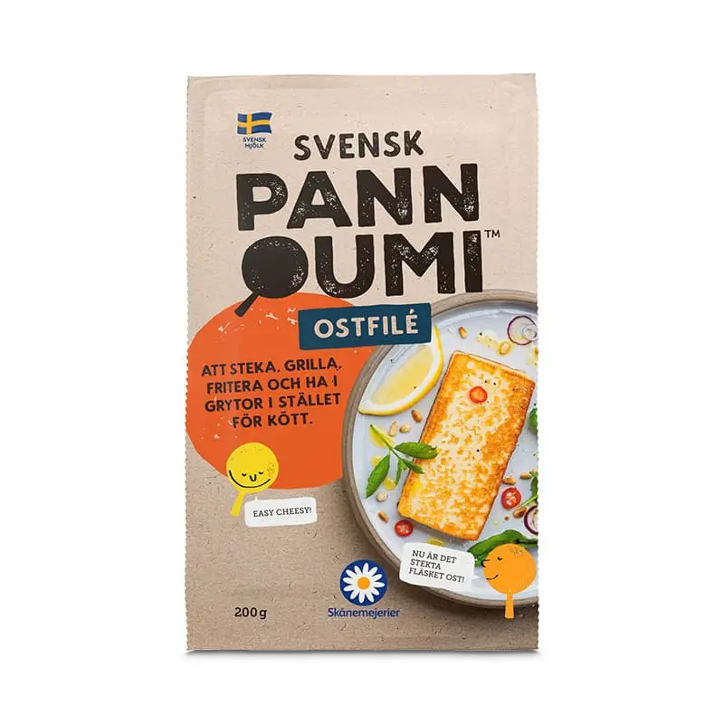 Pannoumi Stek & Grillost 8 x 200 g från Skånemejerier | #29732 | Ost