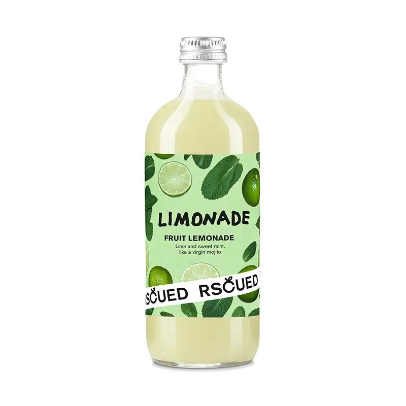 Mynta/Lajmonad 8 x 50 cl från Rscued | #0091 | Juice