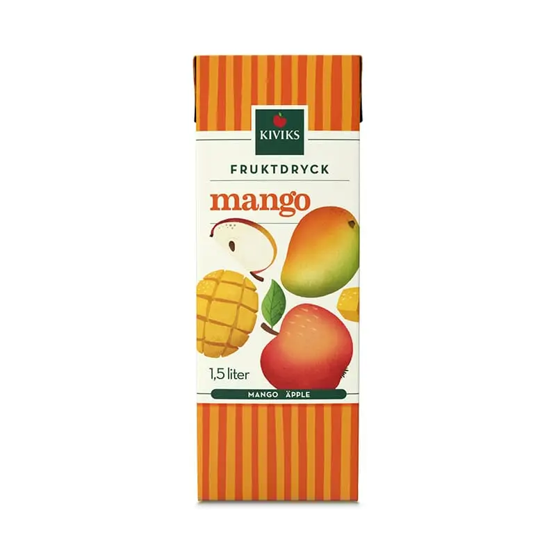 Mango Dryck 8 x 1.5 l från Kiviks Musteri | #73413 | Fruktdryck