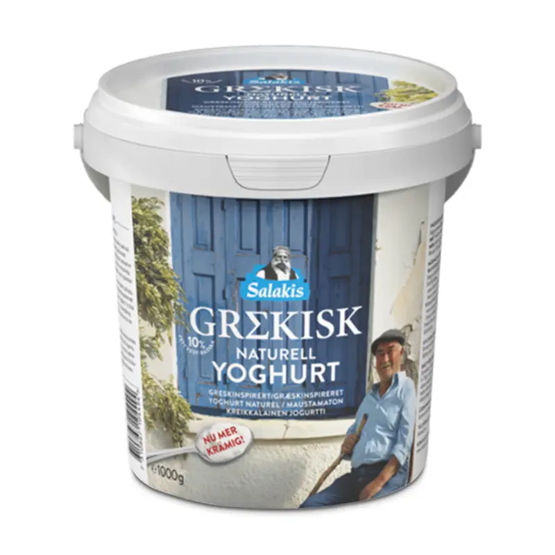 Grekisk Yoghurt Hink 1 kg från Salakis | #10449 | Yoghurt