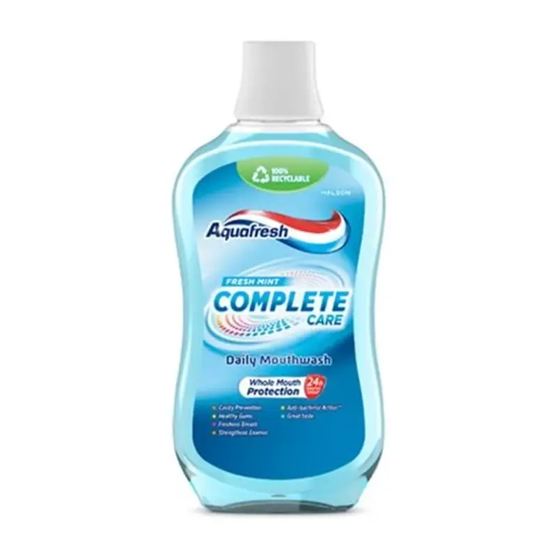 Munskölj Complete Care 8 x 500 ml från Aquafresh | #93989 | Munvård