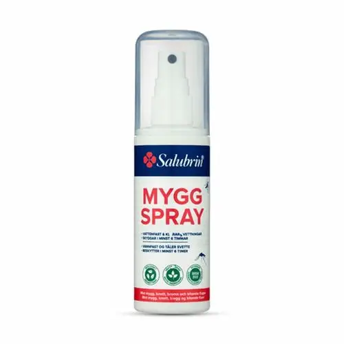 Myggspray 6 x 100 ml från Salubrin | #30308 | Mygg- & Fästingmedel