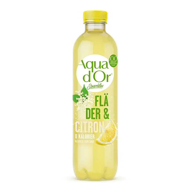 Sparkles Fläder & Citron 12 x 50 cl från Aqua d'Or | #73170535 | Läsk & Soda