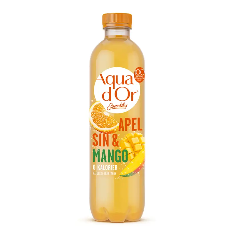 Sparkles Apelsin & Mango 12 x 50 cl från Aqua d'Or | #73170540 | Läsk & Soda
