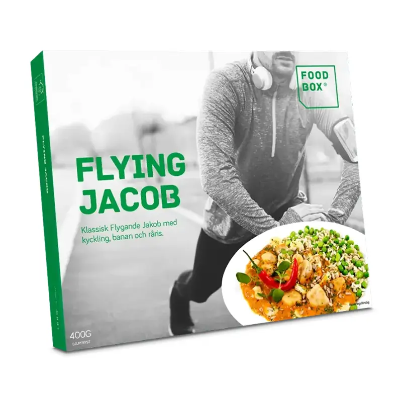 Flying Jakob 6 x 400 g från Foodbox | #4497 | Färdiglagade måltider