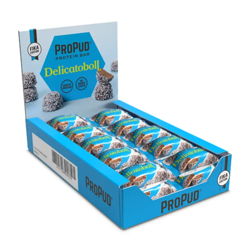 Mini-Delicato Proteinbar 18 x 23 g från ProPud | #5701 | Bars