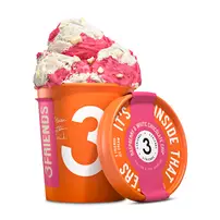 Rasberry & White Chocolate Chip Glass