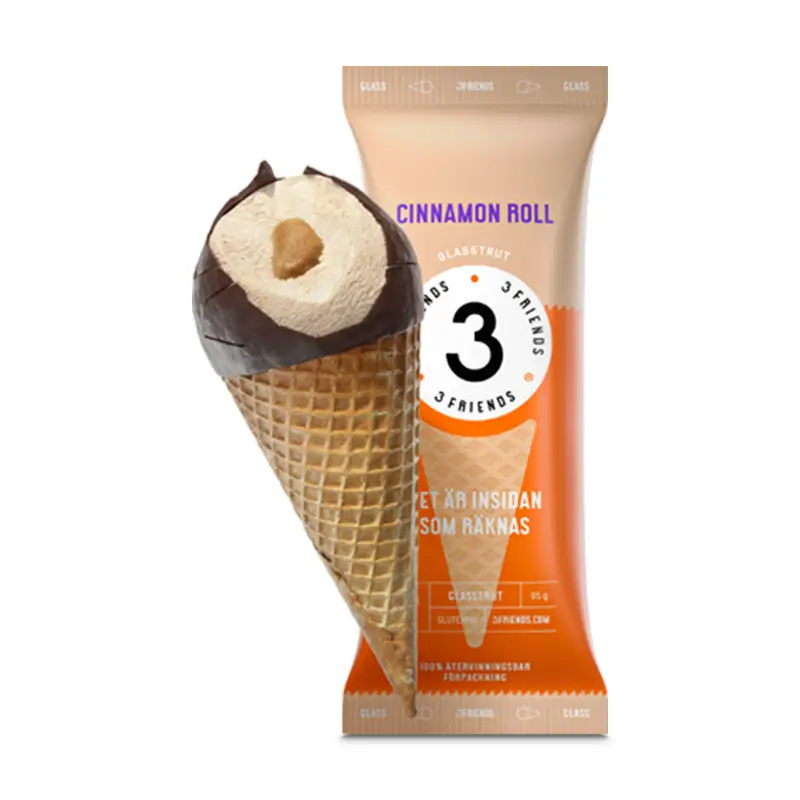 Cinammon Roll Strut 24 x 110 ml från 3 FRIENDS | #287 | Pinnglass