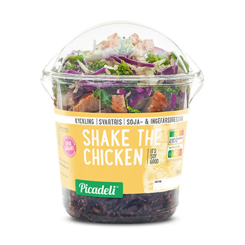 Shakesallad Kyckling/Soja 265 g från Picadeli | #13607 | Färdiglagade måltider