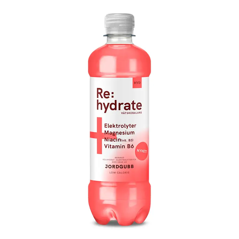 Rehydrate Jordgubb 6 x 50 cl från HYD | #78105 | Funktionsdryck