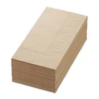 Tissueservett 40x40cm Brun 3-lagers