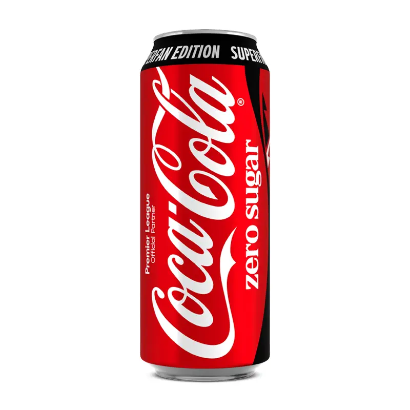 Coca-Cola Zero Premier League 24 x 50 cl från Coca Cola | #645106 | Läsk & Soda