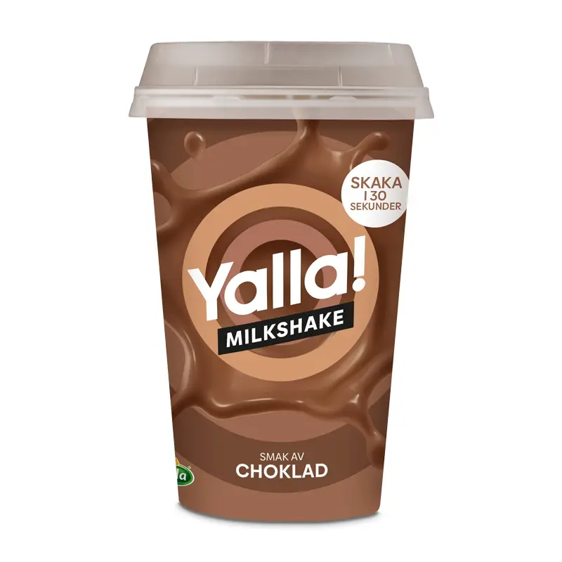 Milkshake Choklad 10 x 200 g från Yalla | #590240 | Yoghurt