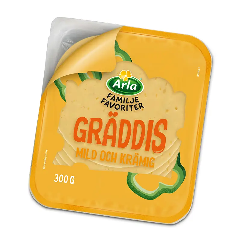 Familjefavoriter Gräddis Skivad Ost 8 x 300 g från Arla | #590414 | Ost