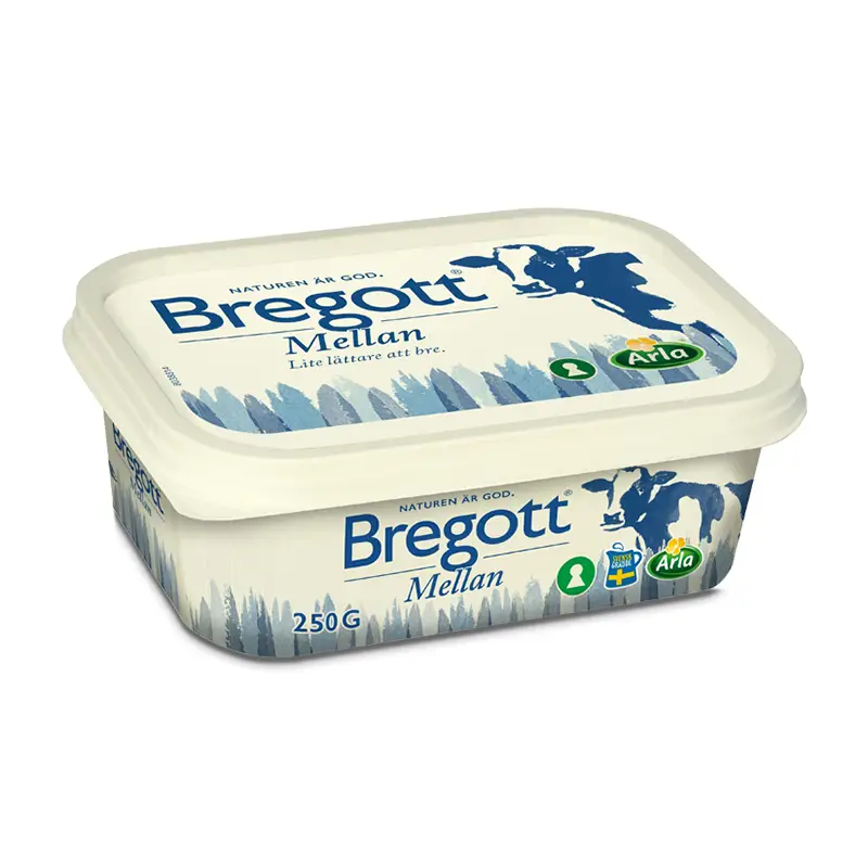 Mellan Smör & Raps 24 x 250 g från Bregott | #595723 | Smör