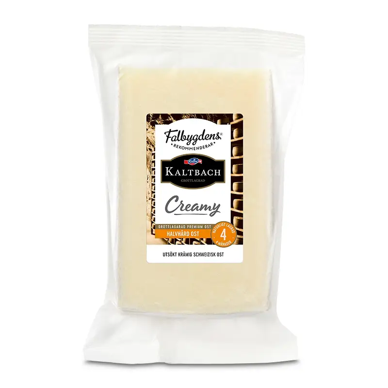 Kaltbach Creamy 34% Hårdost 8 x 150 g från Falbygdens | #595951 | Ost