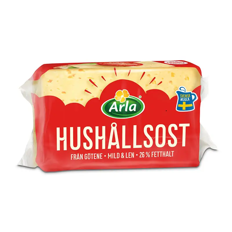 Götene Hushållsost 26% 500 g från Arla | #596185 | Ost