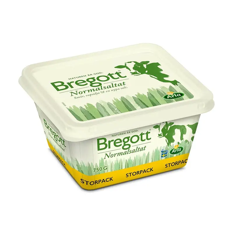 Normalsaltat 12 x 750 g från Bregott | #596197 | Smör