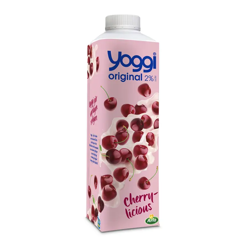 Yoghurt Original Körsbär 2% 6 x 1 kg från Yoggi | #596498 | Yoghurt