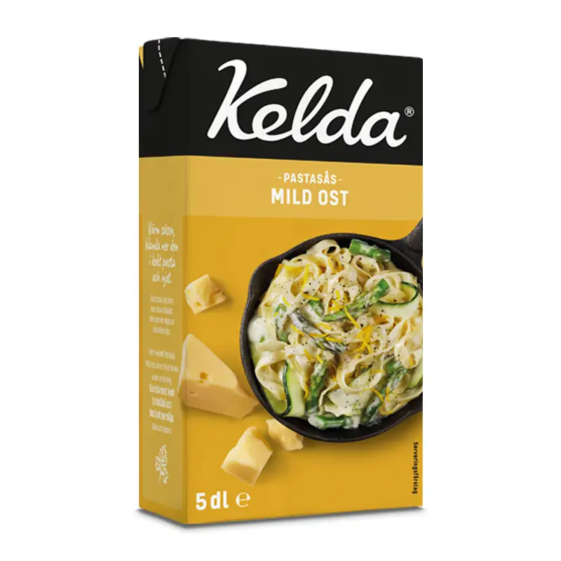Pastasås Mild Ost 10 x 5 dl från Kelda | #597273 | Sås