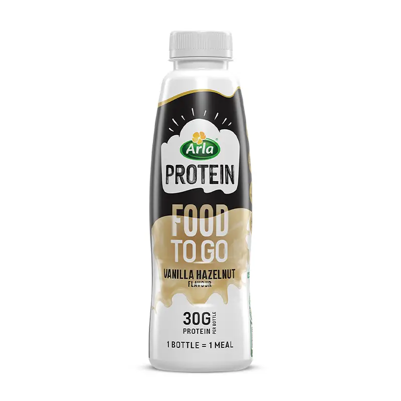 Laktosfri Proteinshake Vanilj Hasselnöt 6 x 500 ml från Arla | #598012 | Proteinshakes