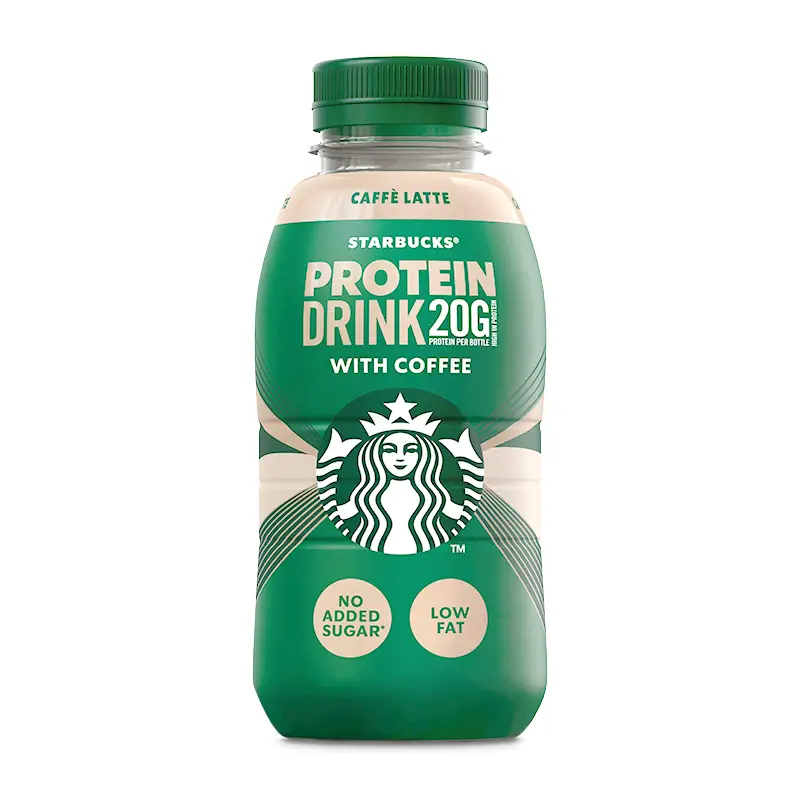 Protein Caffe Latte 8 x 33 cl från Starbucks | #598776 | Iskaffe