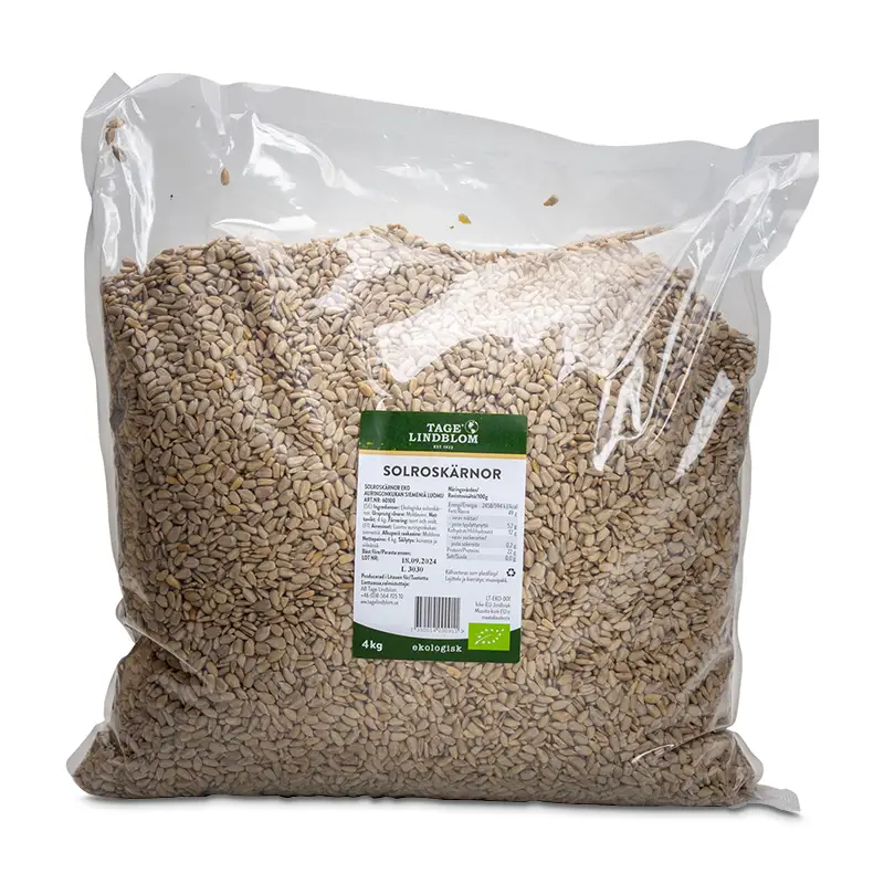 Solroskärnor 4 kg från Lindblom | #60100 | Frön & Kärnor