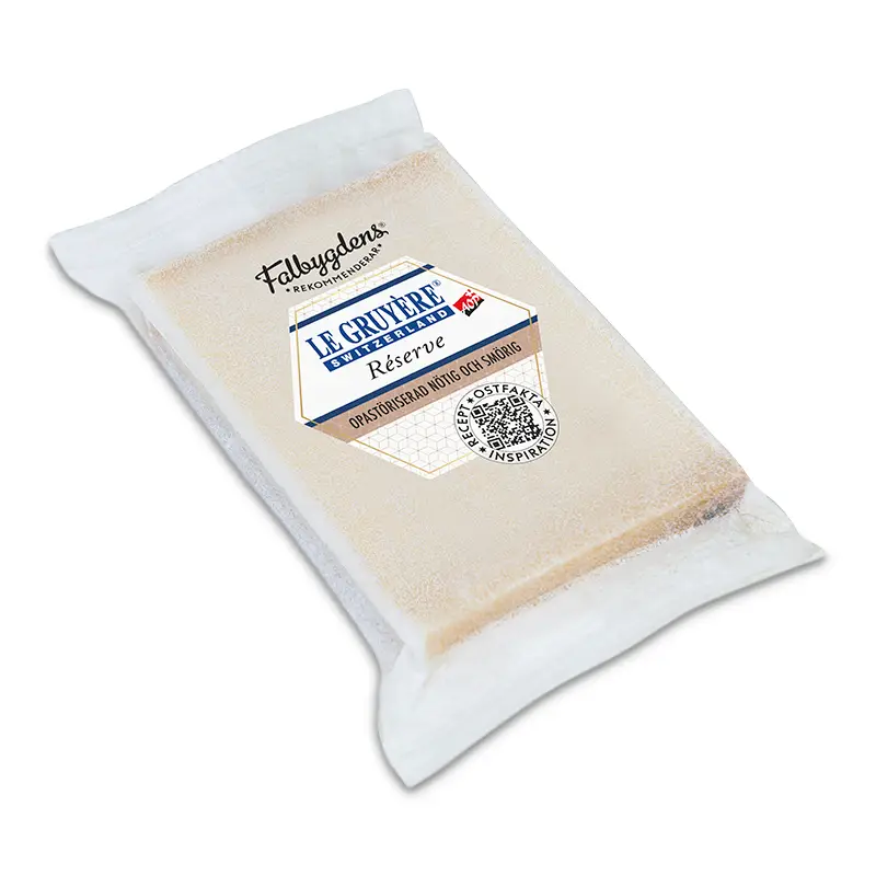 Le Gruyère Réserve Hårdost 33% 8 x 150 g från Falbygdens | #605268 | Ost