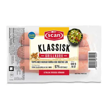 Klassisk Grillkorv