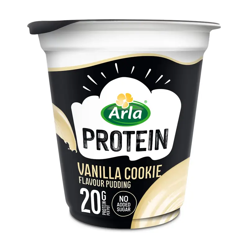 Protein Vanilla Cookie Pudding 6 x 200 g från Arla | #608539 | Pudding