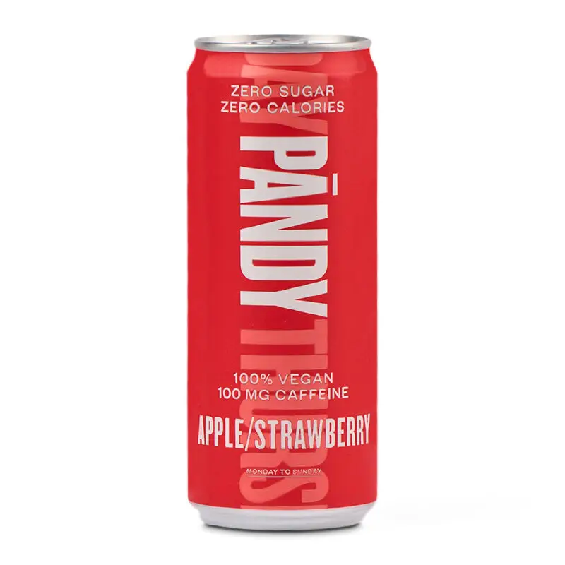 Apple & Strawberry 24x33cl från Pändy | #6104 | Energidrycker