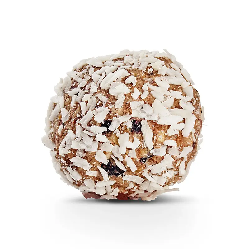 Rawboll Blåbär/Kardemumma 49 x 30 g från Gray's Bakery | #6104 | Kondisbitar