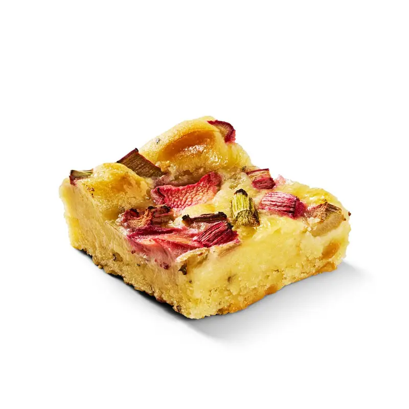 Rabarber- & Citronkaka Vegansk 16 x 95 g från Gray's Bakery | #6117 | Mjuka kakor