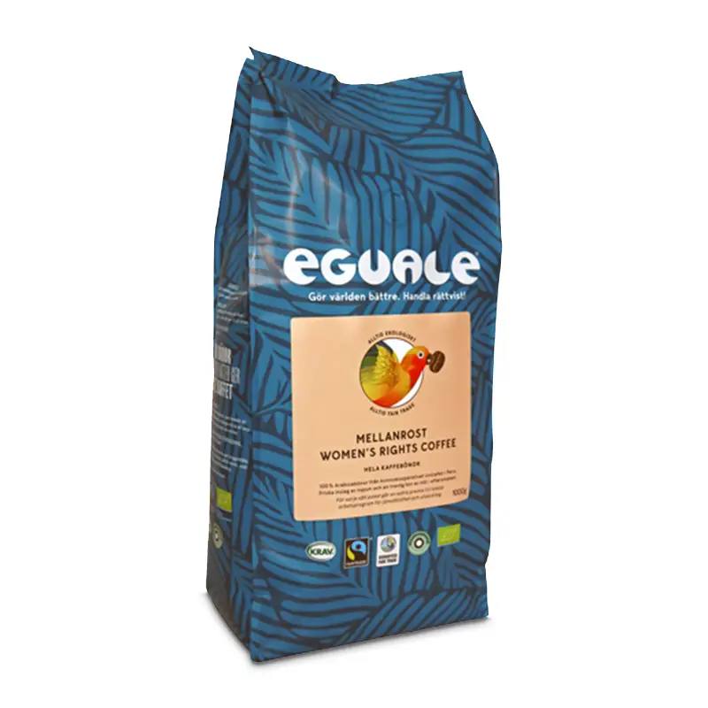 Women's Rights Coffee Hela Bönor 4 x 1000 g från Eguale | #6209 | Kaffe