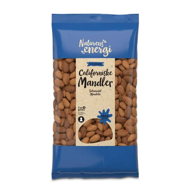 Hel Sötmandel  1 x 1 kg från Naturens Energi | #157364 | Nötter