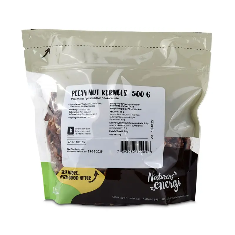 Pecannötter 500 g från Naturens Energi | #100105 | Nötter