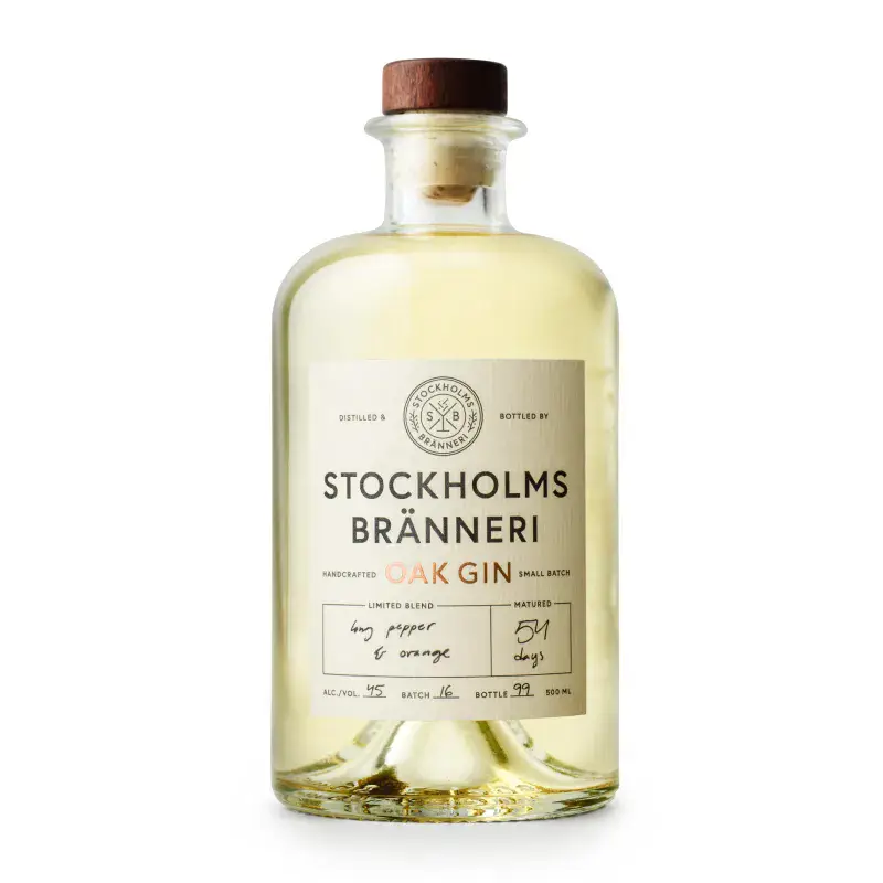 Oak Gin 50 cl från Stockholms Bränneri | #OAK | Sprit