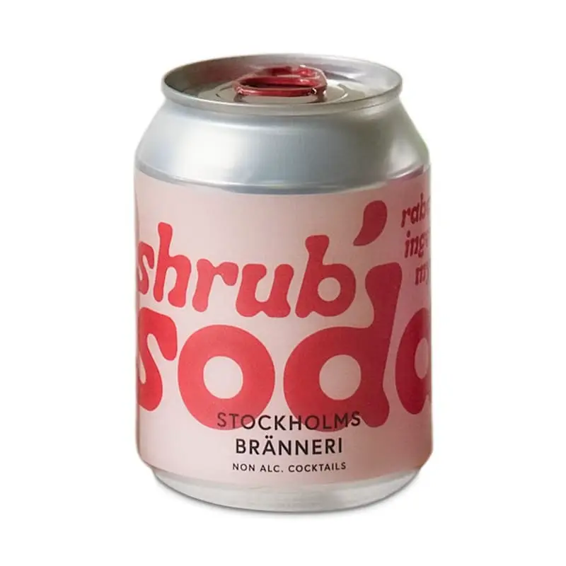 Shrub Soda Alkoholfri 24 x 25 cl från Stockholms Bränneri | #624 | Drink & Mocktail