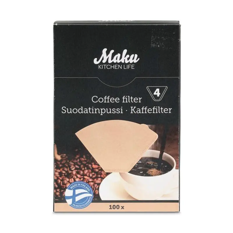 Kaffefilter Original 1/4 100 st från Maku | #626552 | Kaffefilter