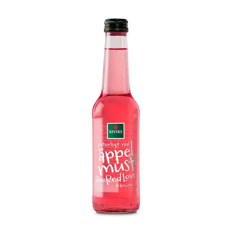 Äppelmust Red Love 27 x 275 ml från Kiviks Musteri | #62999 | Must