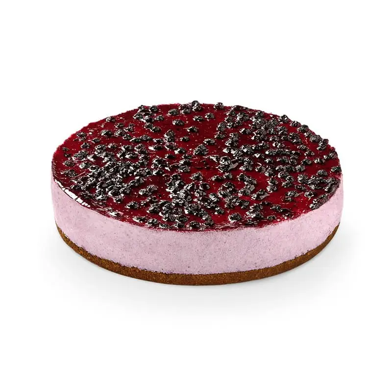 Vegansk Cheesecake Blåbär 1400 g från Gray's Bakery | #6314 | Tårtor & Dessertpaj