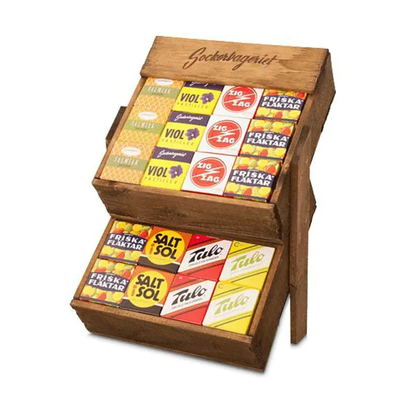 Träställ Tablettaskar 1 x 1 st från Sockerbageriet | #11-9023 | Godis