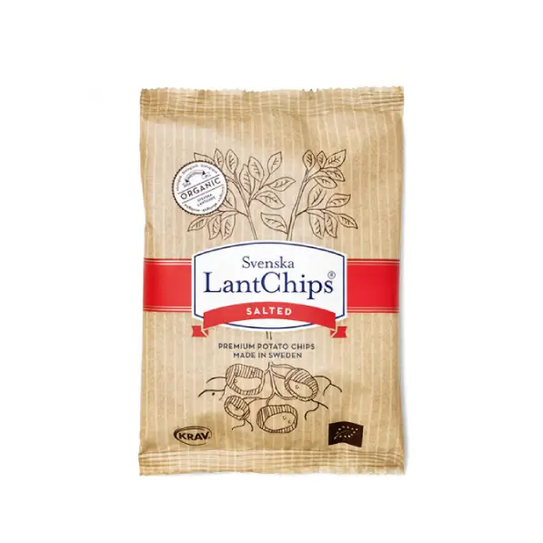Saltade Chips 20 x 40 g från Svenska LantChips | #462 | Chips