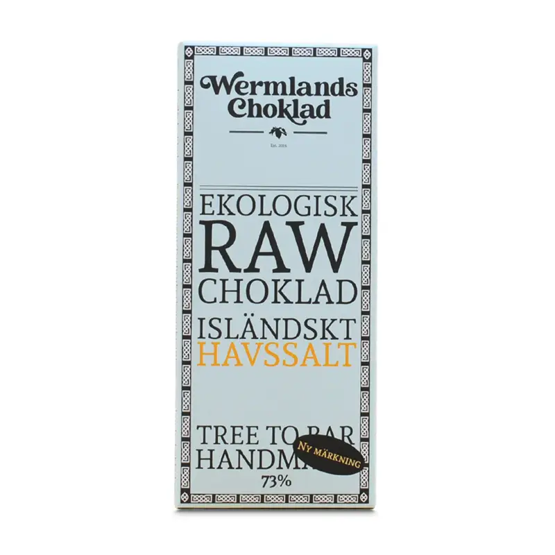 Isländskt Havssalt 10 x 65 g från Wermlandschoklad | #1816x10 | Choklad