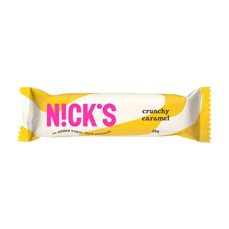 Crunchy Caramel Bar 21 x 28 g från Nicks | #CRC | Bars
