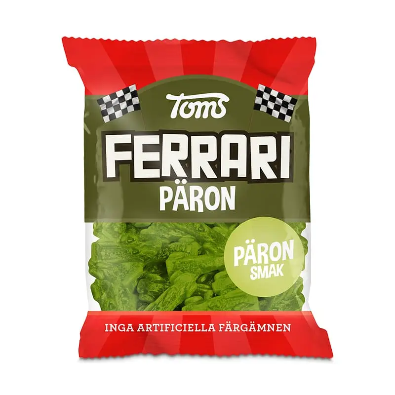 Ferrari Päron 30 x 120 g från Toms | #641600 | Godis