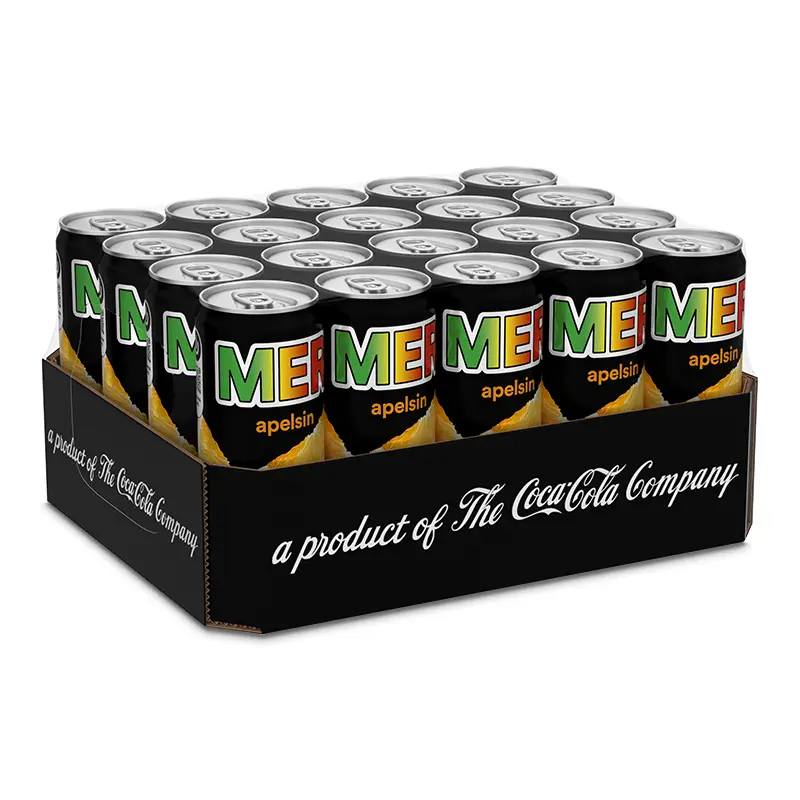 MER Apelsin 20 x 33 cl från MER | #645585 | Läsk & Soda