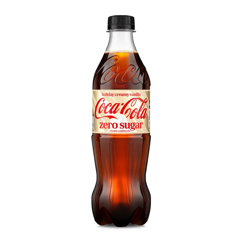 Coca-Cola Zero Holiday Creamy Vanilla 24 x 50 cl från Coca Cola | #645808 | Läsk & Soda