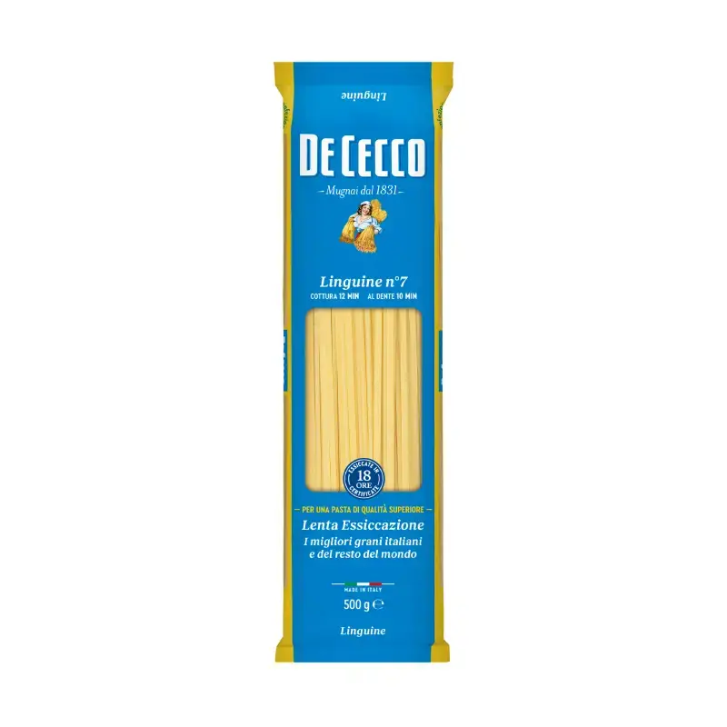 Linguine 24 x 500 g från De Cecco | #65065 | Pasta & Nudlar