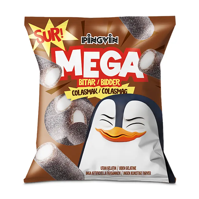 Megabitar Sur Cola 30 x 115 g från Toms | #651200 | Godis